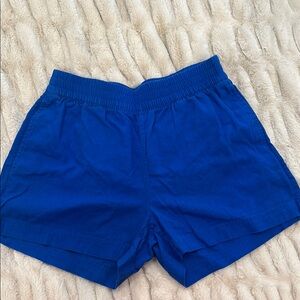Women's Blue Casual Shorts